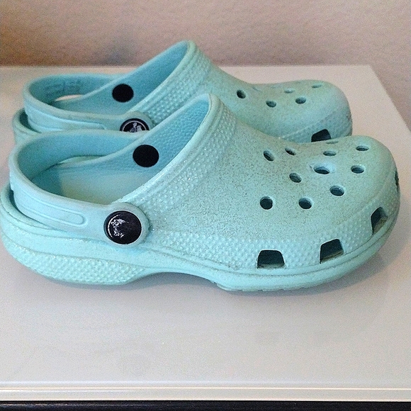 CROCS Shoes Kids Glitter Crocs Size C2 Poshmark